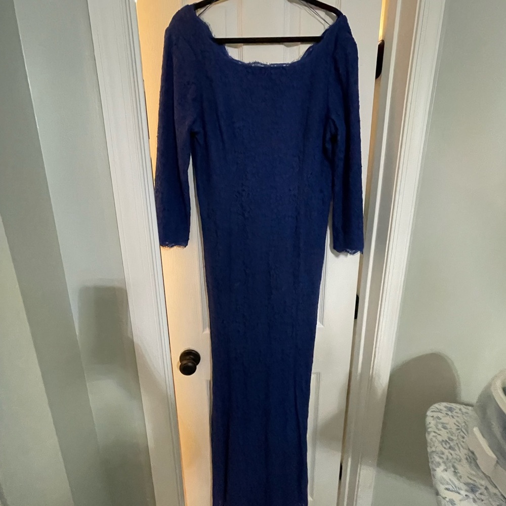 Adrianna Papell Royal Blue evening dress